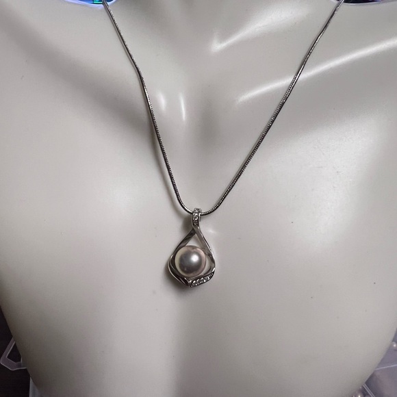 Natural real pearl pendant - Picture 3 of 4